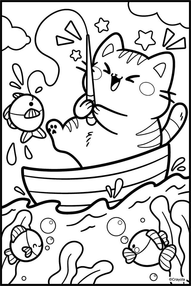 AI Coloring Page Generator - Trending coloring page 4