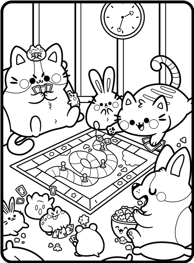 AI Coloring Page Generator - Trending coloring page 5