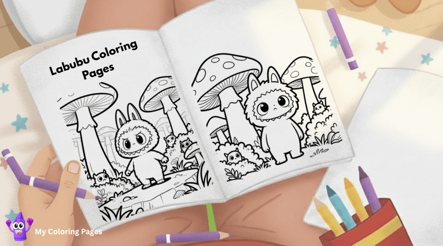 Labubu Coloring Pages