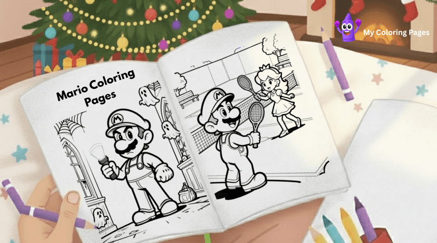 Mario Coloring Pages