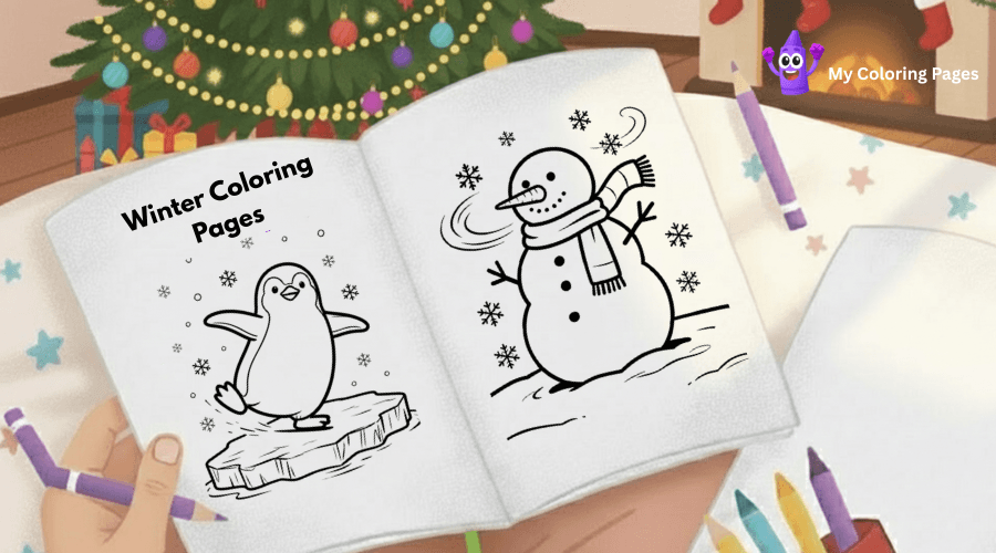 Winter Coloring Pages