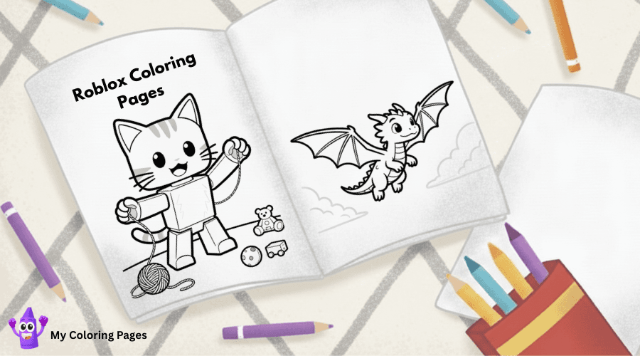 Roblox Coloring Pages