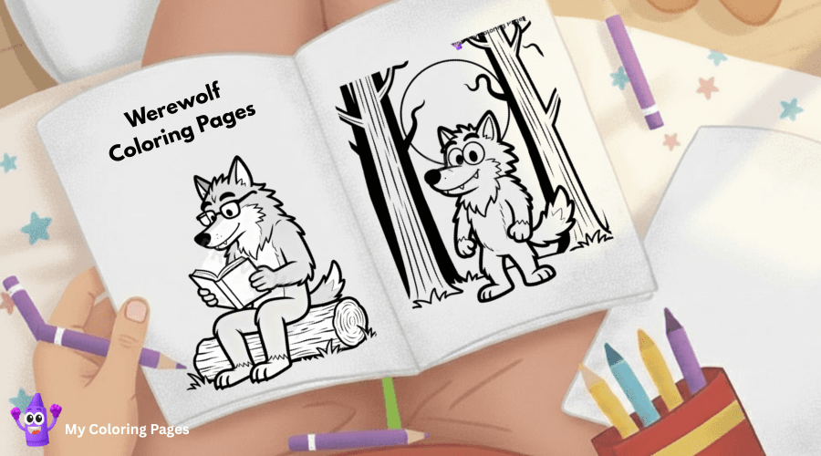 Werewolf Coloring Pages