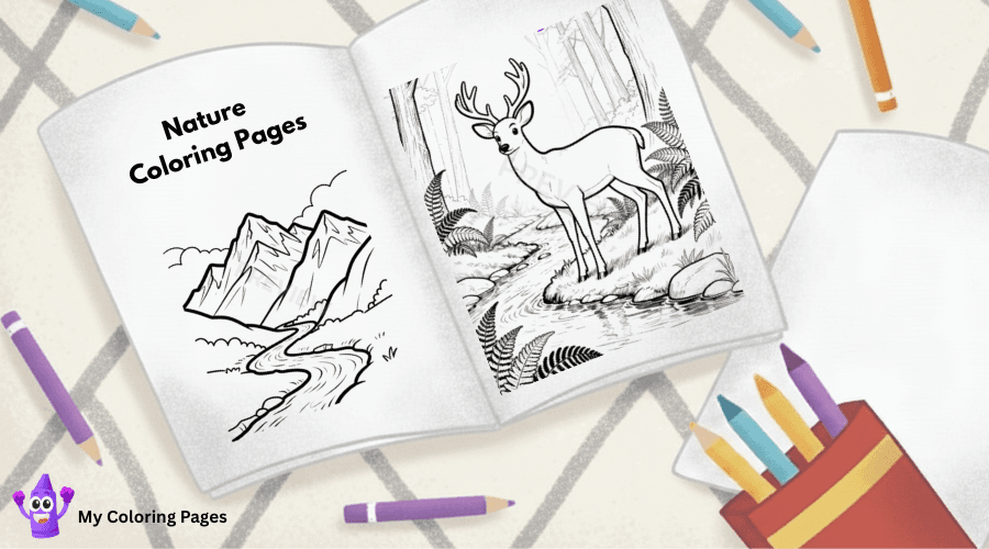 Nature Coloring Pages