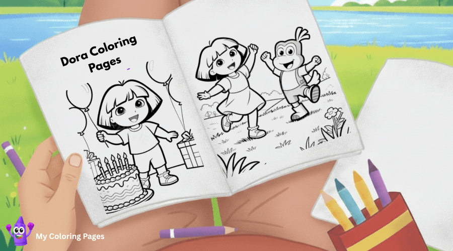 Dora The Explorer Coloring Pages