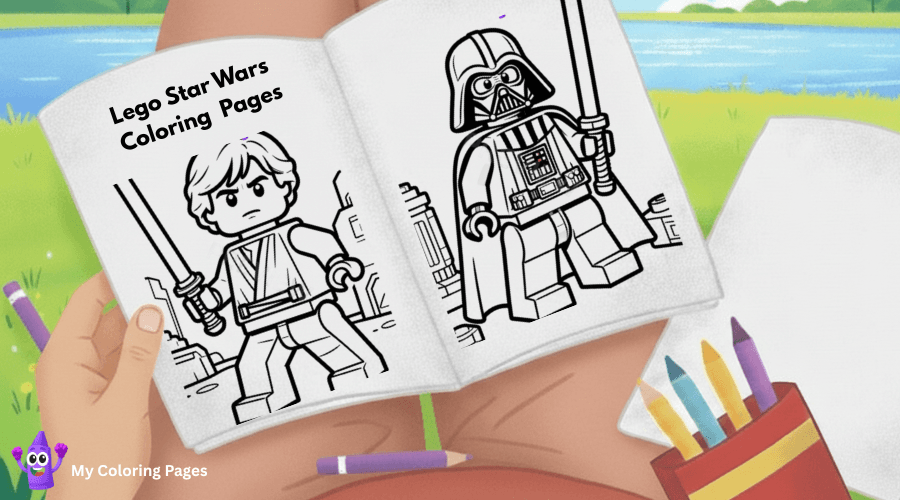 Lego Star Wars Coloring Pages