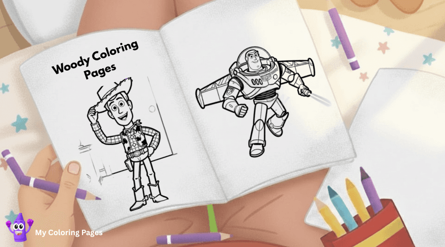 Woody Coloring Pages