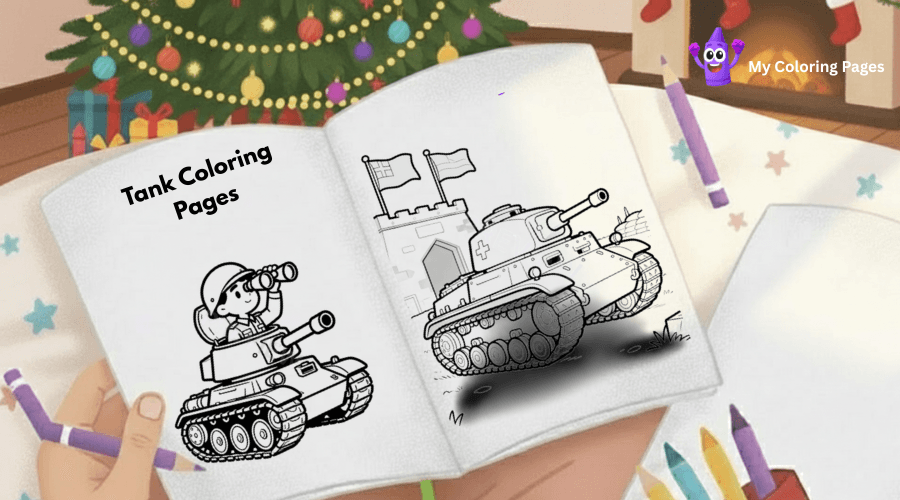Tank Coloring Pages