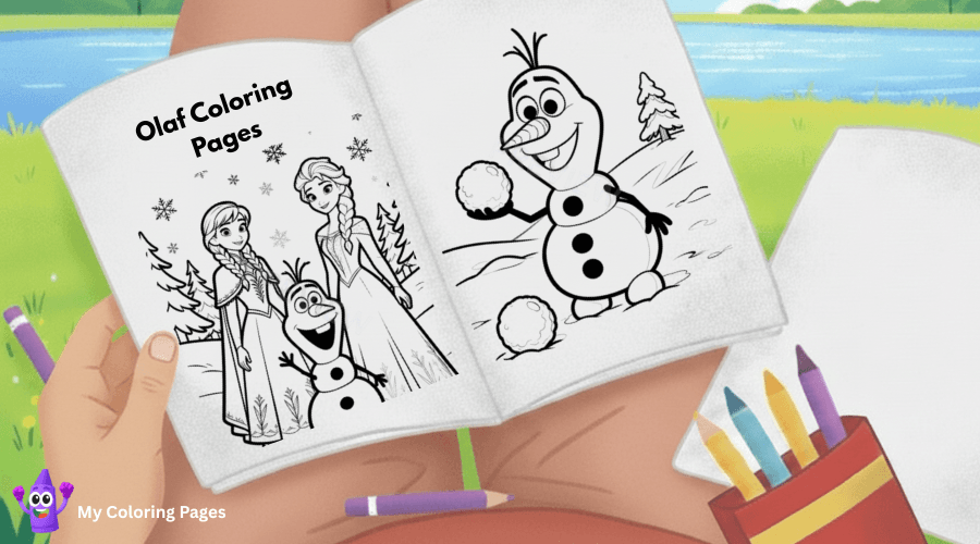 Olaf Coloring Pages