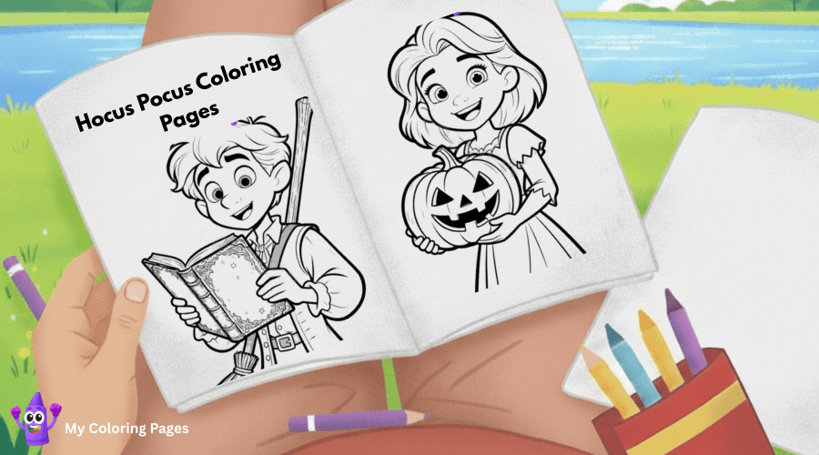 Hocus Pocus Coloring Pages