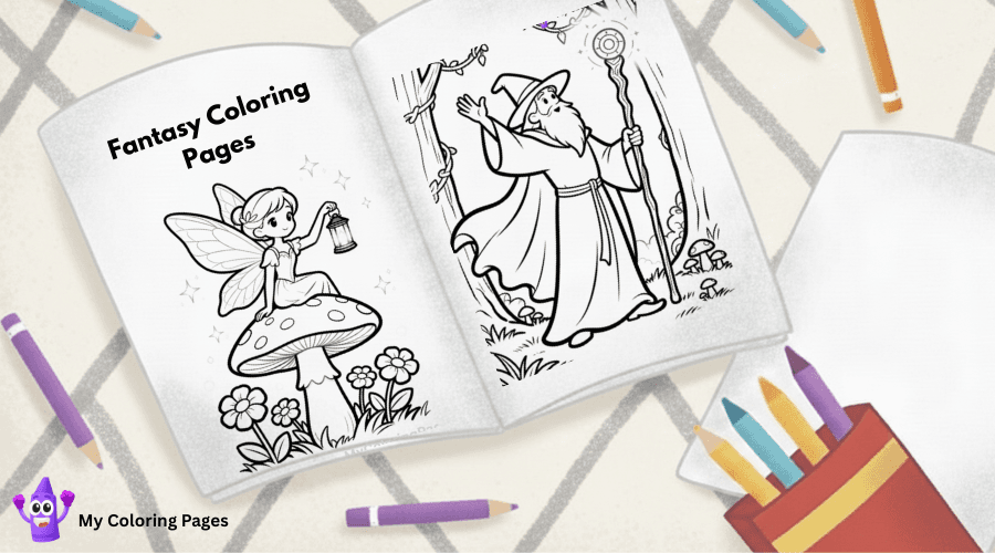 Fantasy Coloring Pages