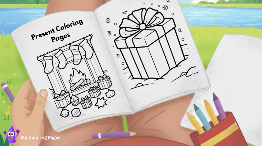 Present Coloring Pages