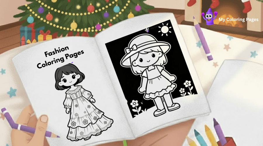 Fashion Coloring Pages