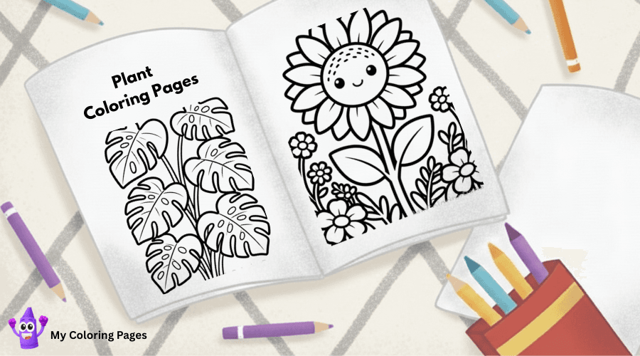 Plant Coloring Pages