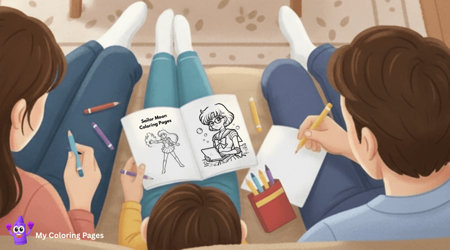 Sailor Moon Coloring Pages