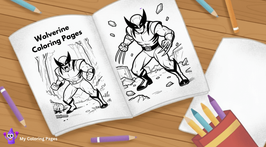 Wolverine Coloring Pages