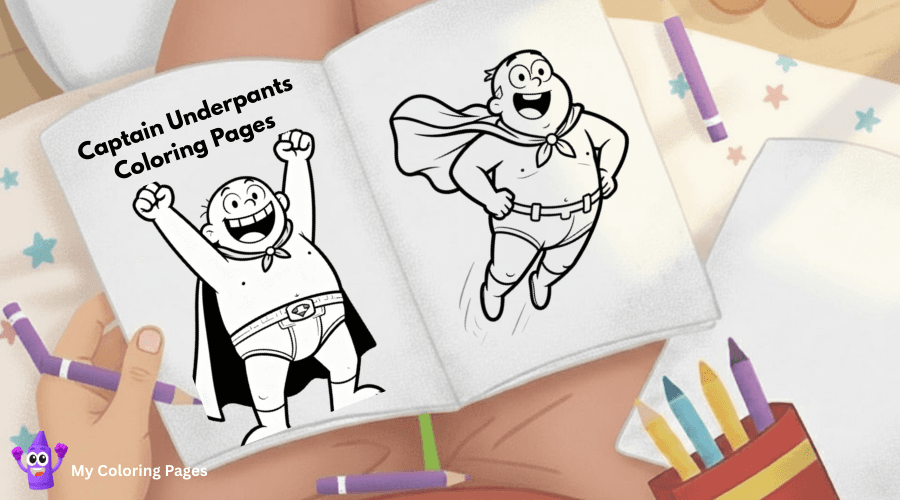 Captain Underpants Coloring Pages
