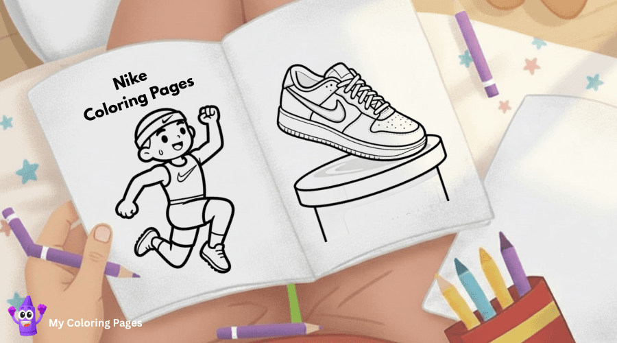Nike Coloring Pages