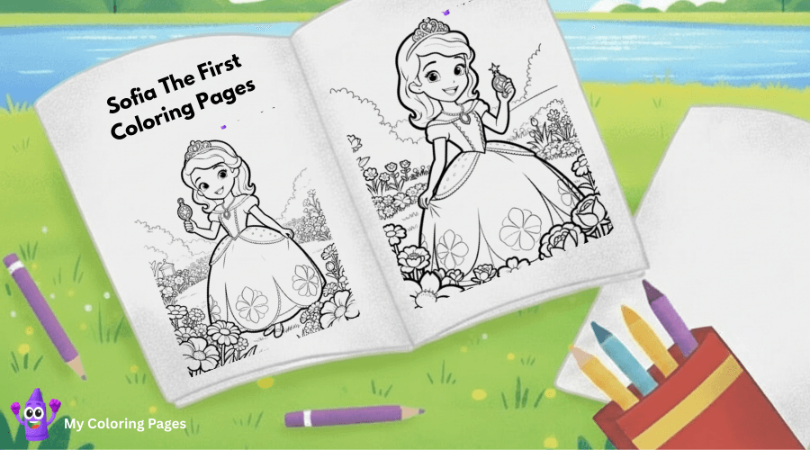 Sofia The First Coloring Pages