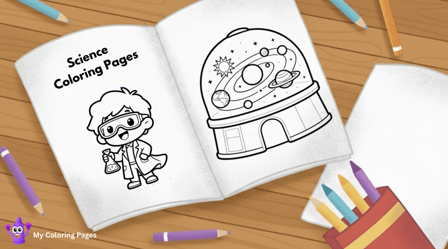 Science Coloring Pages