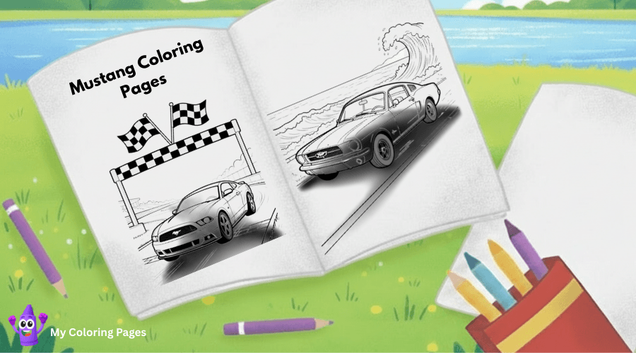 Mustang Coloring Pages