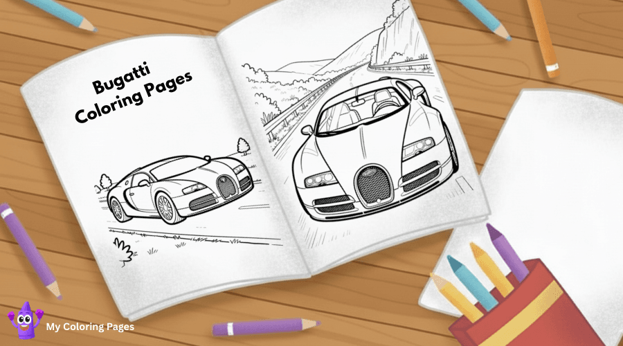 Bugatti Coloring Pages