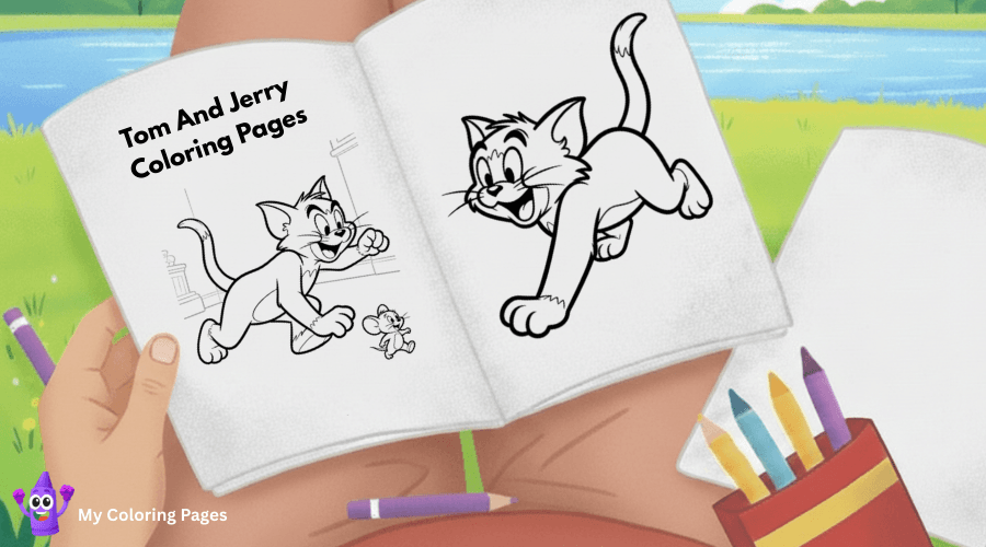 Tom And Jerry Coloring Pages