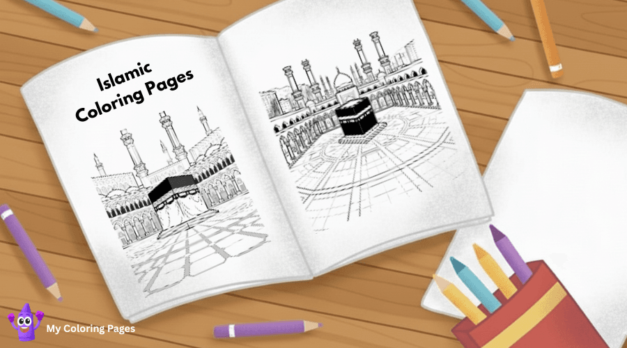 Islamic Coloring Pages