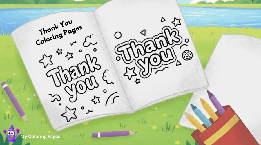 Thank You Coloring Pages