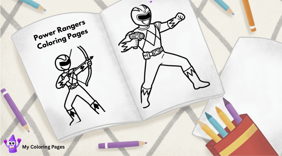 Power Rangers Coloring Pages