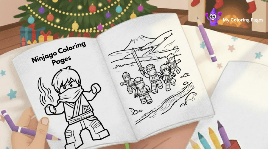 Ninjago Coloring Pages