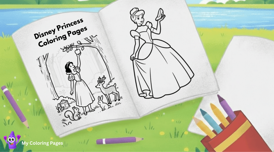 Disney Princess Coloring Pages