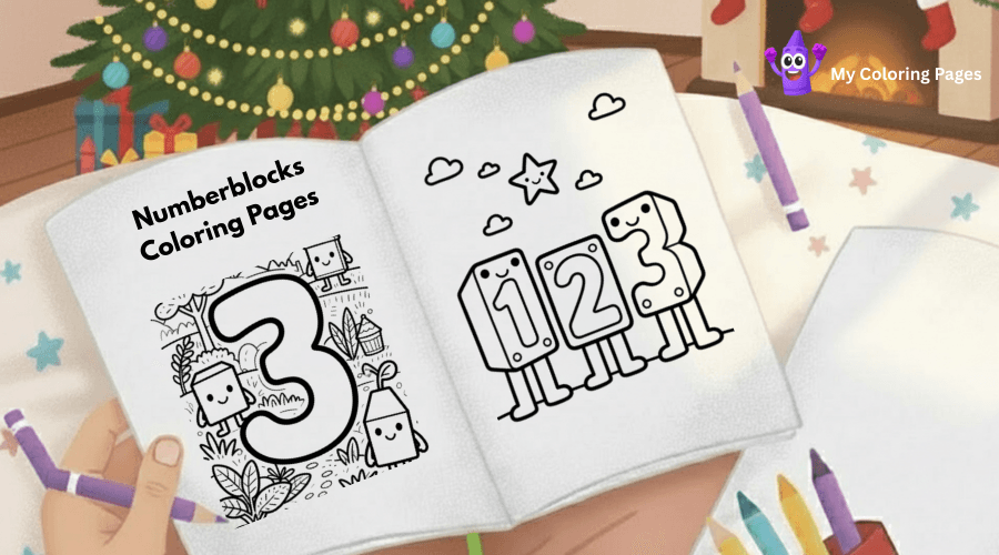 Numberblocks Coloring Pages