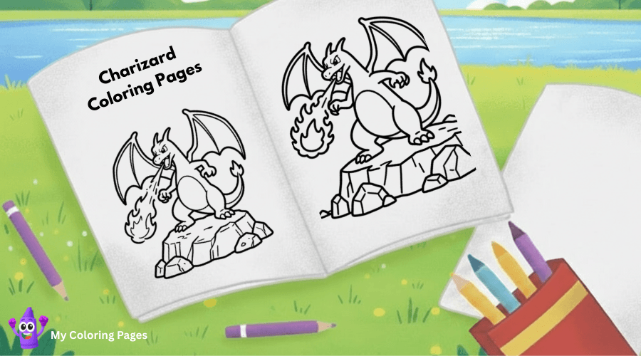 Charizard Coloring Pages