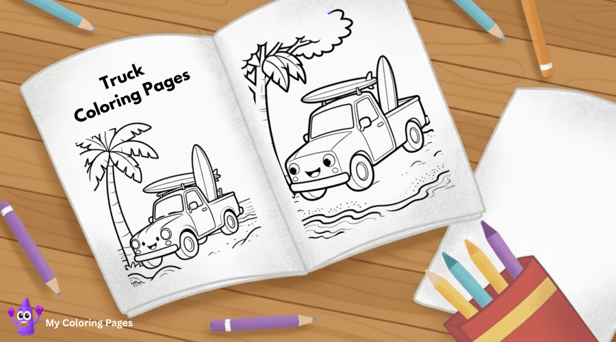 Truck Coloring Pages