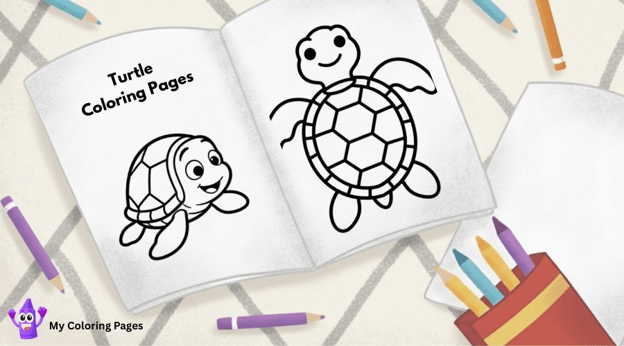 Turtle Coloring Pages
