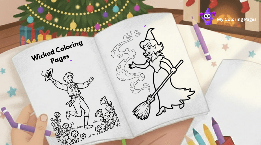 Wicked Coloring Pages