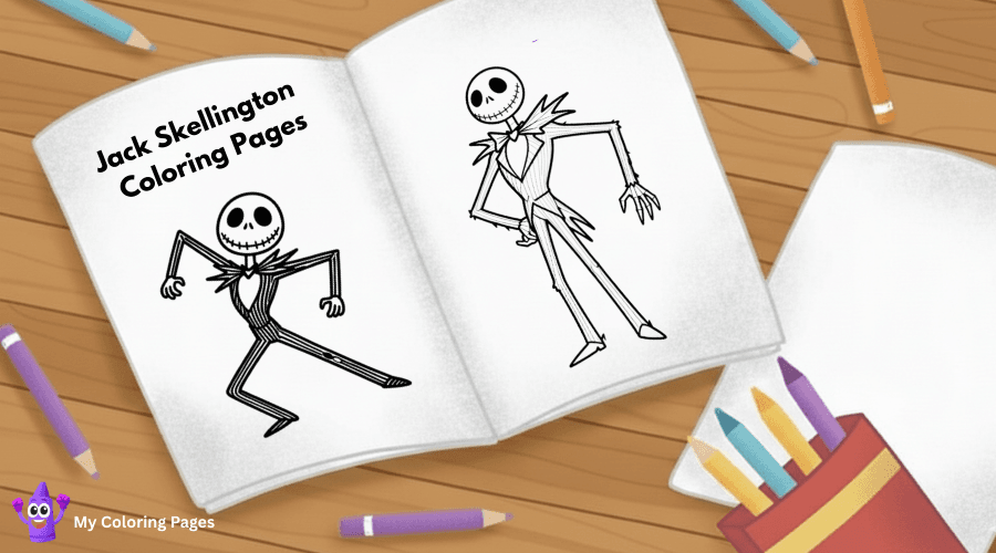 Jack Skellington Coloring Pages