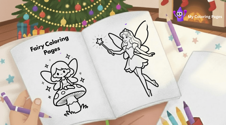 Fairy Coloring Pages