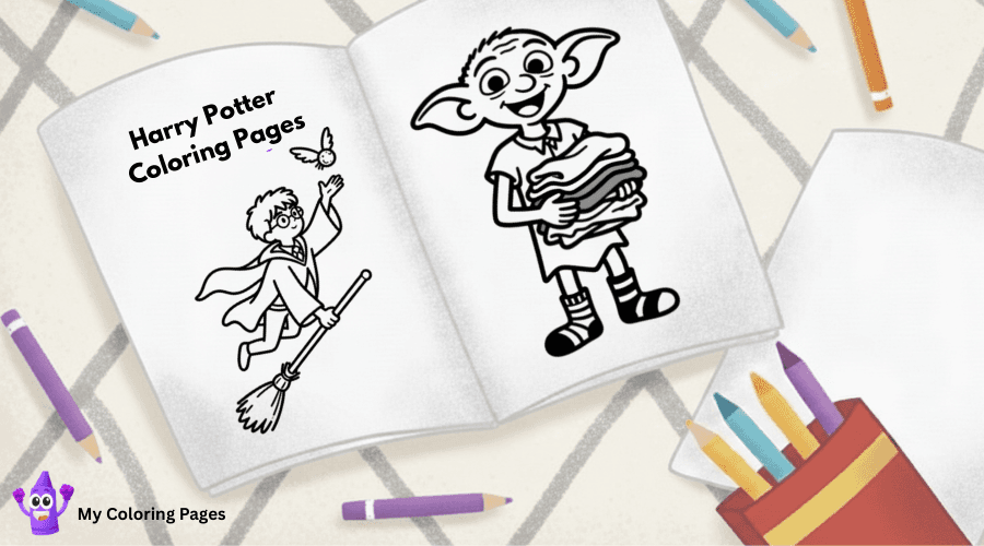 Harry Potter Coloring Pages