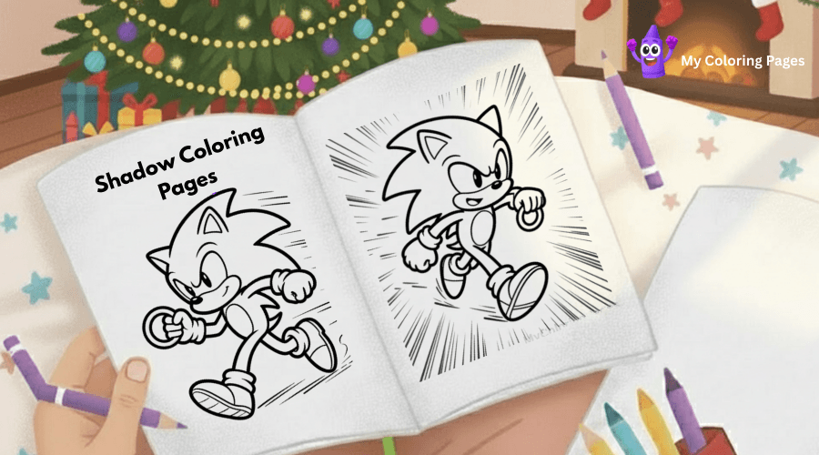 Shadow Coloring Pages