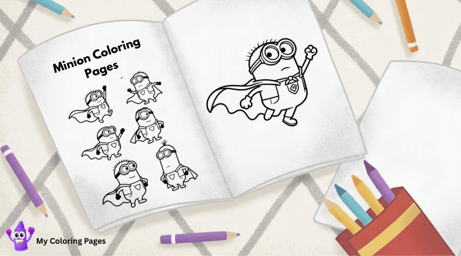 Minion Coloring Pages