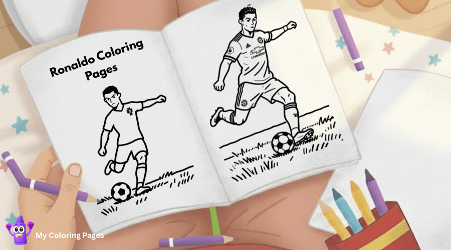 Ronaldo Coloring Pages