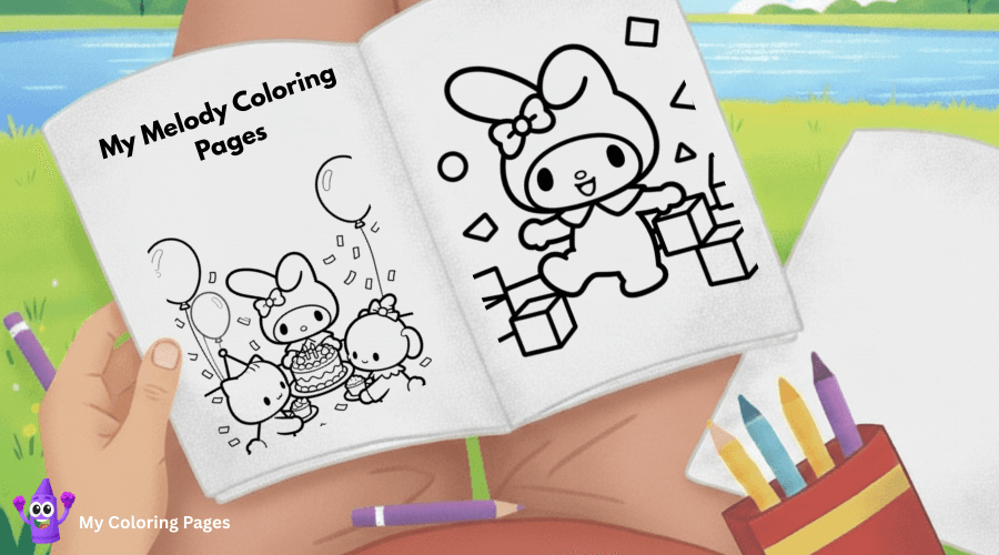 My Melody Coloring Pages