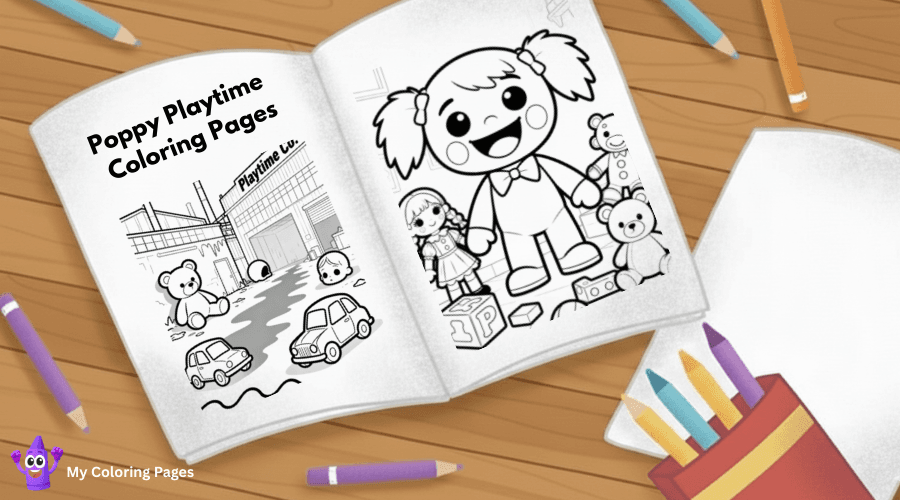 Poppy Playtime Coloring Pages