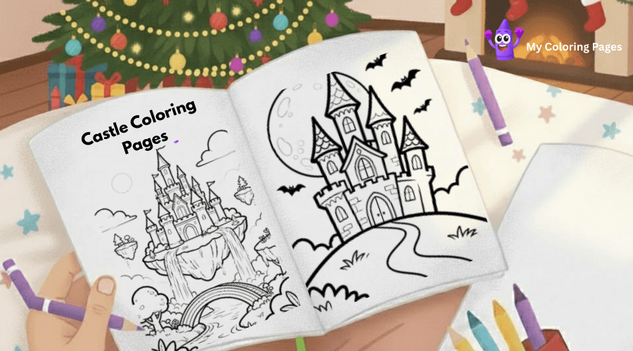 Castle Coloring Pages