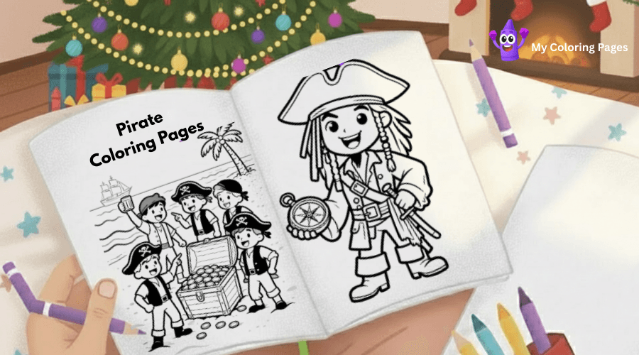 Pirate Coloring Pages