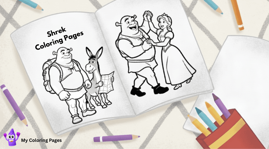 Shrek Coloring Pages