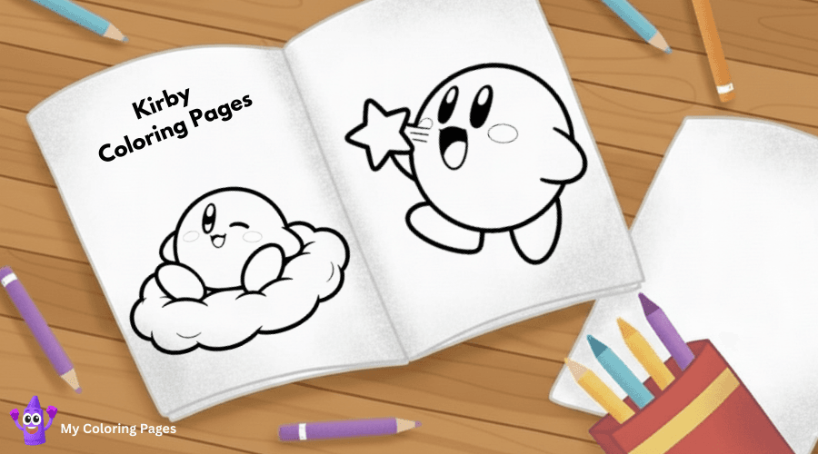Kirby Coloring Pages
