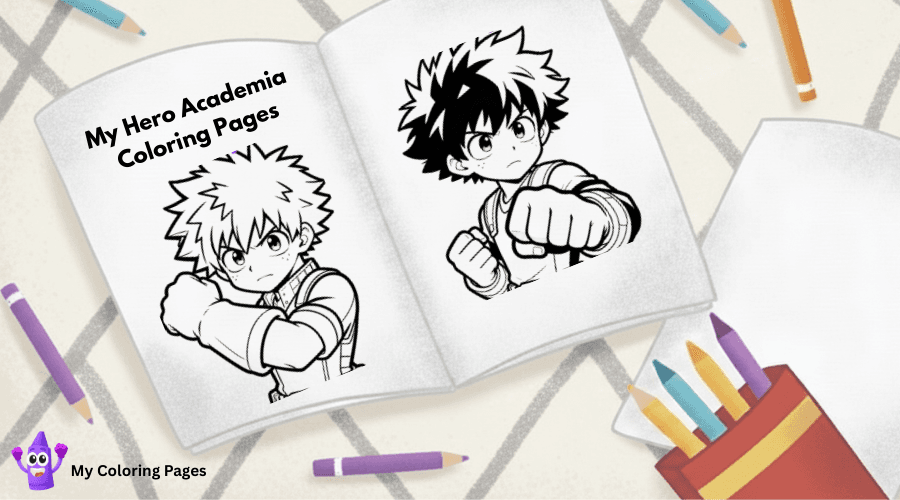 My Hero Academia Coloring Pages